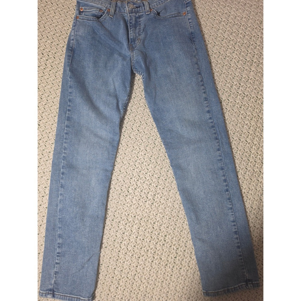 Levi's 511 Slim Fit Jeans Mens 29x30 Medium Wash Blue Excellent Denim Tapered